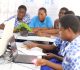 Students Explore AI-Powered Comic Creation at American Corner Agbogba
